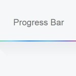 iOS Style Gradient Progress Bar with Pure CSS/CSS3
