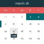 Beautiful Pure JavaScript Date Picker With Events Support – Datepickk.js