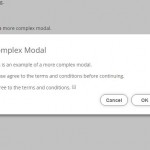 Customizable Modal Dialog JavaScript Library – simple-modal.js