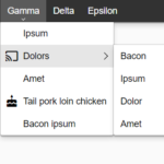 Multi-level Dropdown Menu With Pure JavaScript – tidy-menu