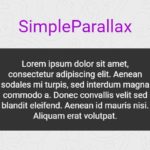 Performant Parallax Scrolling Library – SimpleParallax