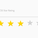 Radio Input Based Star Rating Control With Pure CSS