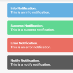 Native Javascript Growl Notification Library – Vanilla Notify