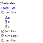 Collapsible Folder Tree With Pure JavaScript – jslists