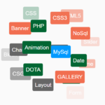 Animated Tag Cloud Generator With Pure JavaScript – tagsCloud.js