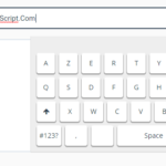 Custom Virtual Keyboard For Text Fields