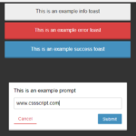 Pretty Non-blocking Dialog Popup JavaScript Plugin – Prompt-Boxes