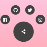 Radial Popup Menu In Pure CSS – Circle Menu