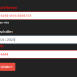 Payment (Credit Card) Form Generator With Input Validation – payform