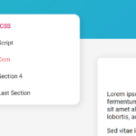 Update Navigation Items Based On Scroll Position – ScrollSpy.js