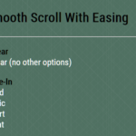 Smooth Scroll With Easing Functions – smooth-scroll