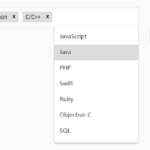 Modern Tags Input/Multiple Select Component – multi-input