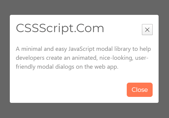 maximizable modal window in vanilla javascript | css... Modaler Dialog Css , Tailwind CSS Dialog/Modal – DJZL