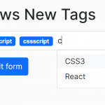 Easy Tags Input Component For Bootstrap 5/4 – Tags.js