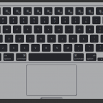 CSS Only Mac Keyboard & Trackpad