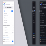 Smooth Collapsible Sidebar Navigation
