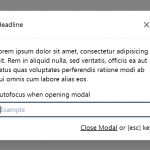 Accessible Modal Component For Tailwind CSS
