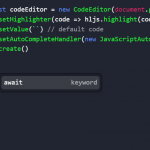 Feature-rich Code Editor With Autocomplete – Petrel.js