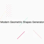 Modern Geometric Shapes Generator With JavaScript and SVG