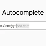 Email Autocomplete In Vanilla JavaScript