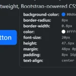 Inspect CSS Styles With Bootstrap Popover CSS Inspector