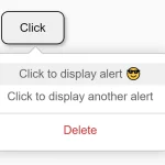 Customizable Context Menus and Dropdowns With Vanilla JS – Tiny Popup Menu