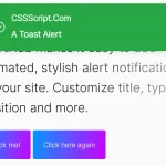 Customizable Toast Alert For The Web – AlertHub