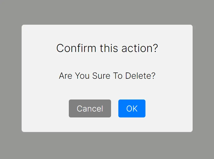 Easily Build Confirmation Popups With The ConfirmDialog js Library 