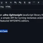 Ultra-light WYSIWYG Rich Text Editor – Tex.js