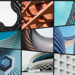 Create Responsive Slanted Grid Gallery With CSS Clip-path