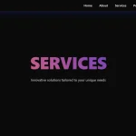 Modern One Page Scroll Web Template with Responsive Nav