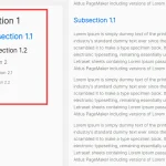 Create Dynamic Navigation Menus (TOC) for Long Content – Anchor.js