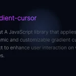 Add Custom Spotlight Effects to Mouse Movements – gradient-cursor