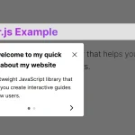 Create Interactive Web App Tours in Under 10KB – GTourJS