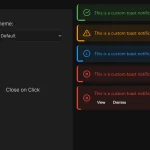 Beautiful Toast Notifications with 40+ Themes – ButterPop.js