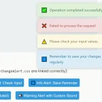 Customizable JS Toast Notification System with Themes – ChangeAlert