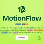 Lightweight & Performant JavaScript Animation Library – MotionFlow