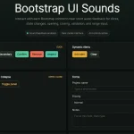 Add Web Audio Feedback to Bootstrap 5 Components – Bootstrap UI Sounds