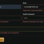 Vanilla JavaScript Form Validation with Custom Rules and Messages – js-validation