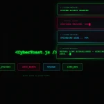 Cyberpunk Toast Notifications with Glitch Effects – CyberToast.js