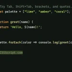 code-input.js: Editable Syntax-Highlighted Textarea