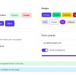 CSS-Only Tailwind CSS v4 UI Components – Frutjam