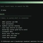 Interactive Terminal Emulator for the Web – xterm.js